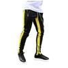 Men's Colorblock Zipper Trousers Men's Casual Fashion Trousers