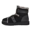 UGG Dune Mini Buckle Boot Fleece Lined Black Women's 1119431-BLK