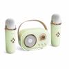 Karaoke tragbarer kabelloser Bluetooth-Lautsprecher mit Mikrofonmaschine Radio FM Caixa De Som Mini-Soundbox Musik kleine Säule Mp3