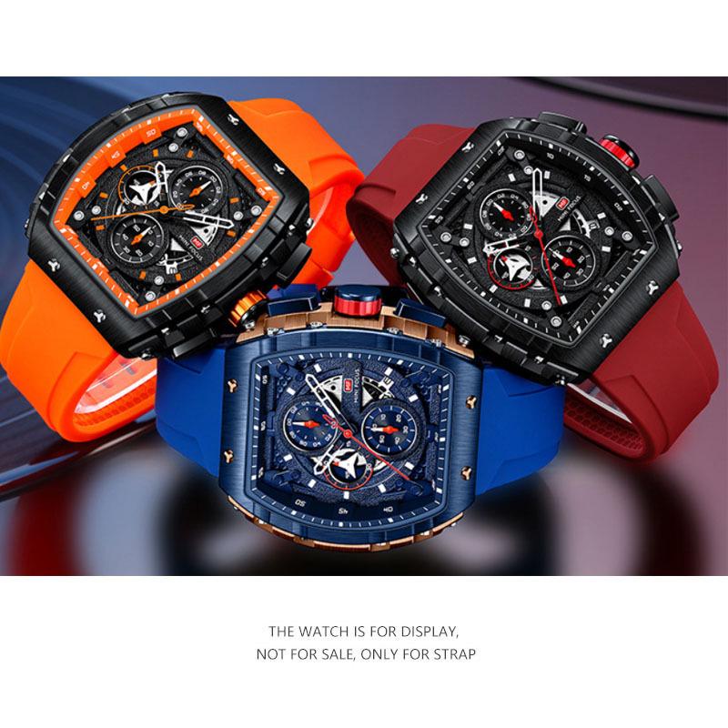 Kompatibilní gumové řemínky na hodinky řady Swatch Baobo: 20 mm, 22 mm, 24 mm, 26 mm