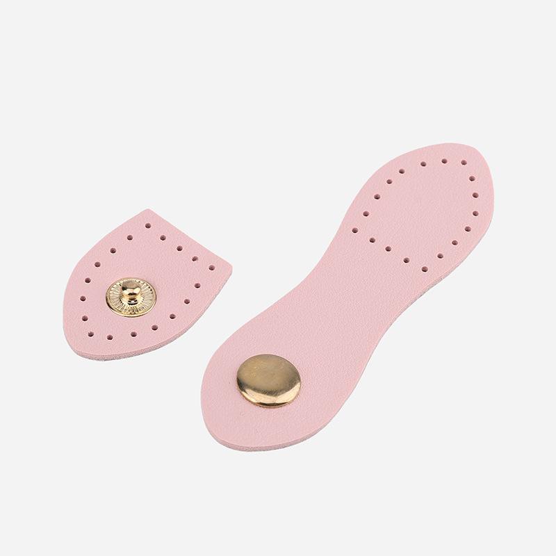 Leather Bag Buckle Handmade Buttons Wallet Hasp Clasp Buckle Card Pack Buckle For Diy Handbag Accessories