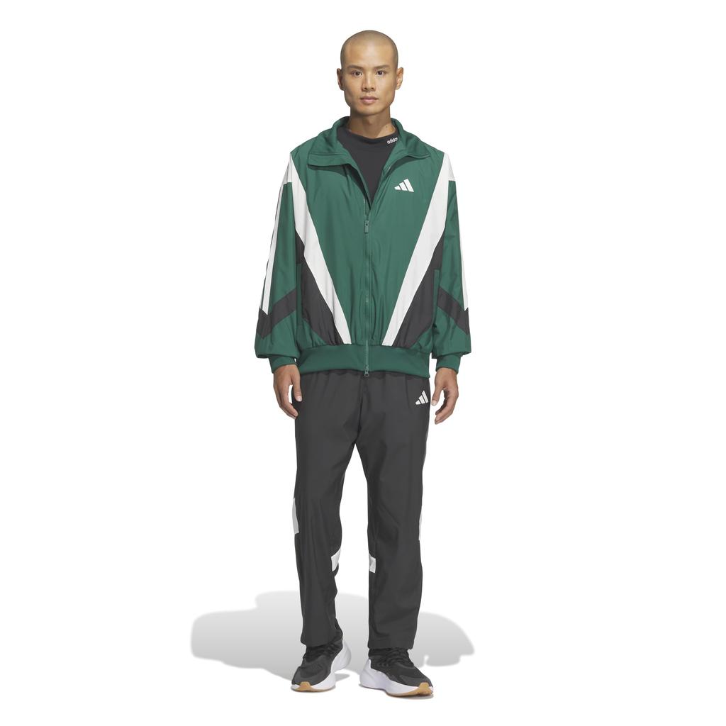 Adidas Essentials CB Woven White Size M Pants, Men's KQD21, Black/Grey Four/Core (JM2106),