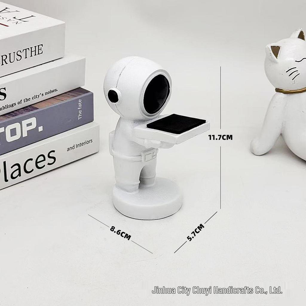 Astronaut Resin Display Stand - iWatch Holder and Tray Ornament