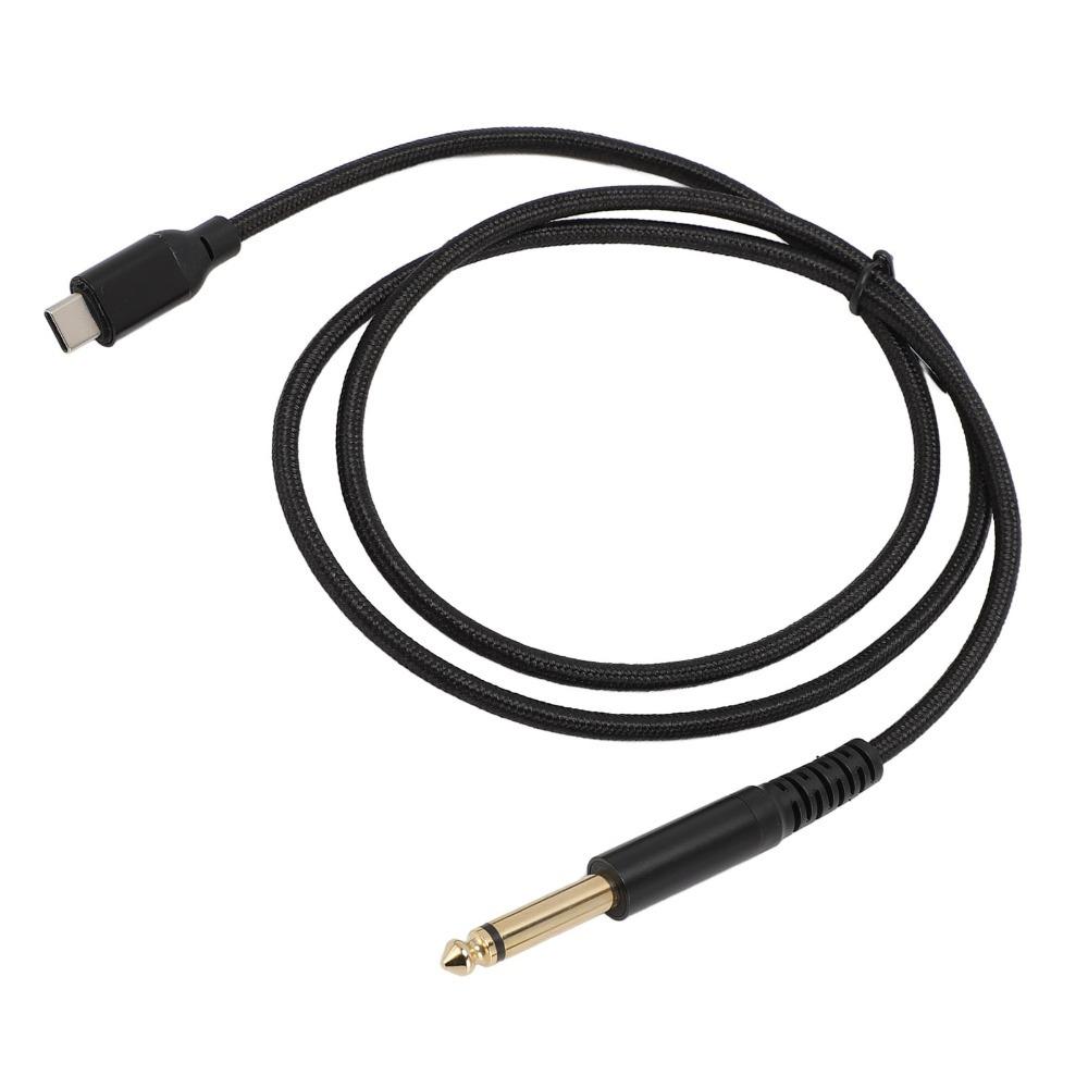 

1/4 Inch USB C to 6.35mm Cable Plug and Play USB Type C Audio Cable Mixer 1m/3.3ft