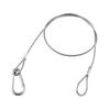 High Strength Safety Cable Pack of 5/10 for Stage Lighting and Industrial Use 3x700mm Stainless Steel Rope