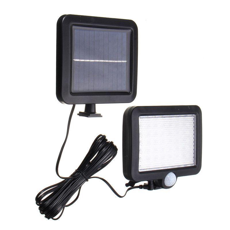 Elegant And Durable 56 Led Solar Security Flood Light For Gardens And Garages