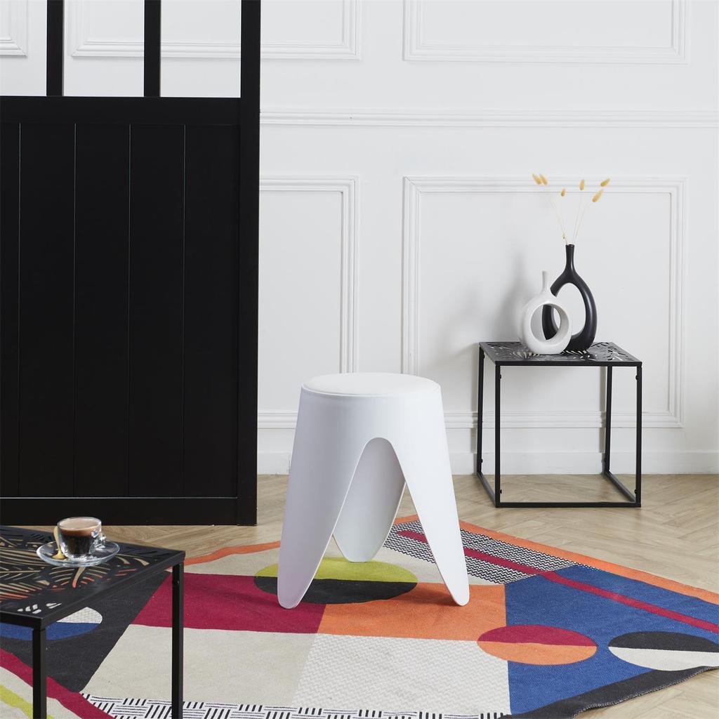 Tabouret Eve Blanc