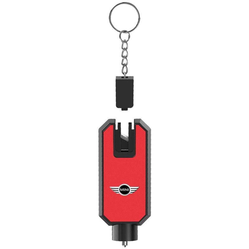 3 In1 Car Safety Hammer Emergency Glass Breaker High Hardness For BMW Mini Cooper F54 F55 F56 R56 R60 SONE Roadster Clubman Coupe