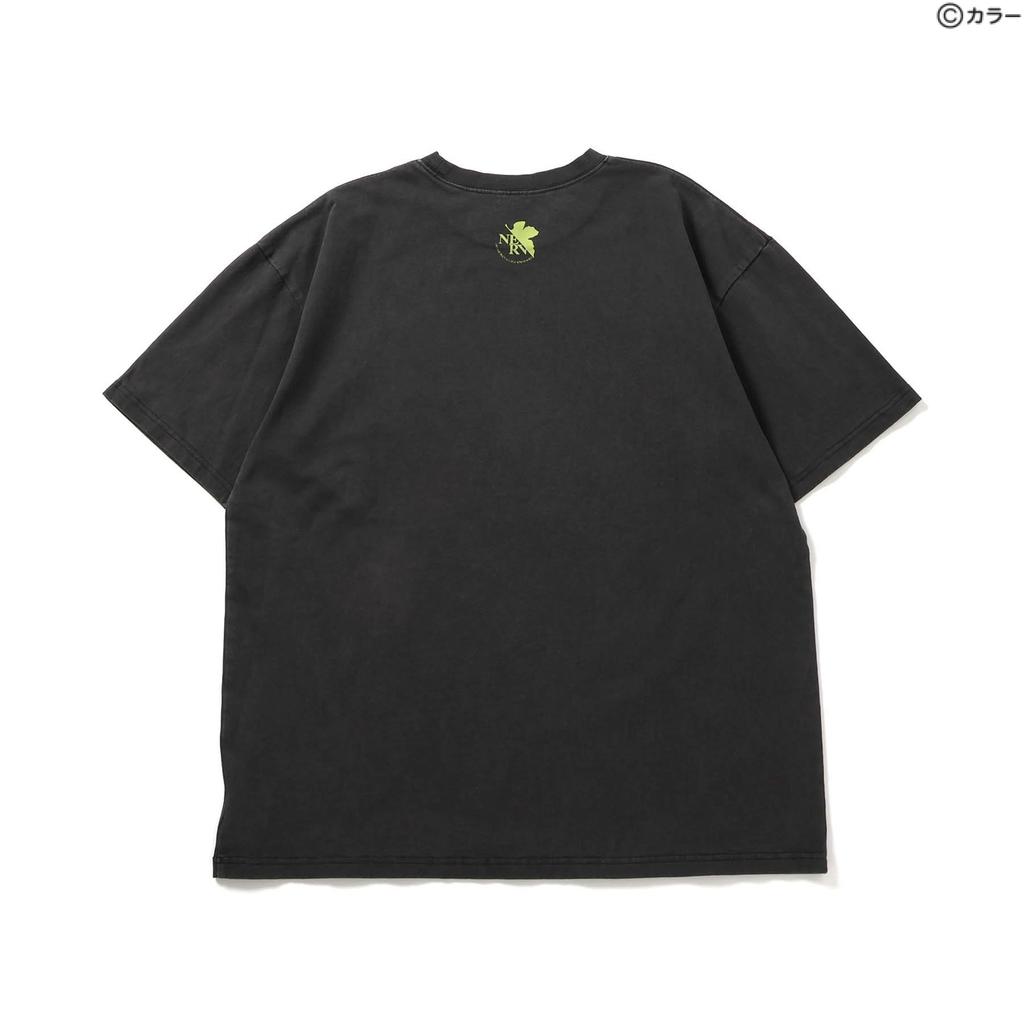 International Evangelion Graphic B R307975 and Character Graphic Top Size F.O. T-Shirt Men's Women's (JP, Alphabet, M, Black)