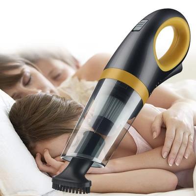 Aspiradora Inalámbrica Motor de Alta Potencia Recargable Portátil Aspiradora de Doble Uso para Coche y Hogar Limpiador de Mano Compacto y Potente