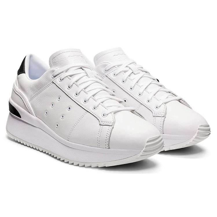 Onitsuka Tiger Lawnship PF White Black Unisex Sneakers 1183A531-100