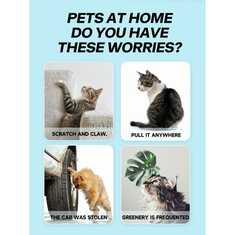 Long Lasting Cat Repellent Spray 120ml Non-Toxic Formula for Furniture Carpets Prevent Urine Marking Indoor Odor Neutralizer