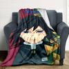 Customiz Name Personality Demon Slayer characters Blanket Soft &Warm Sofa Office Bed Travel Lunch Break Blanket, Gift Suitable All Seasons