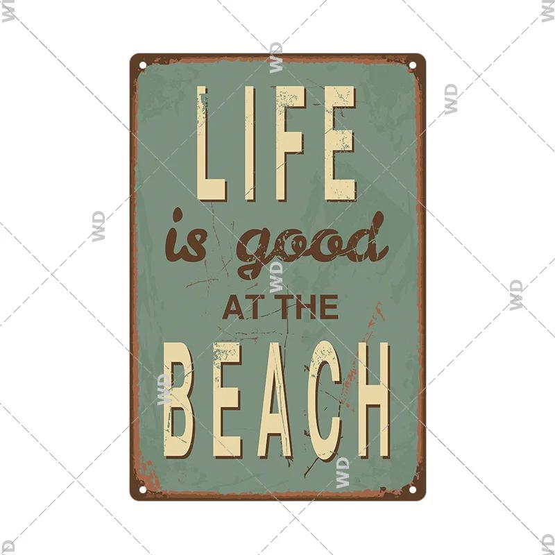 Retro Life Love Family Sentence Slogan Metal Tin Sign Vintage Metal Plaque Metal Wall Poster For Home Shop CoffeeWall Decor