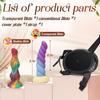 Penis Strapon Purtabil pentru Lesbiană Stimulator Punct G Adult Mărime Standard Chiloți Strap-on Dildos Pantaloni Jucării Sexuale pentru Femei Erotic