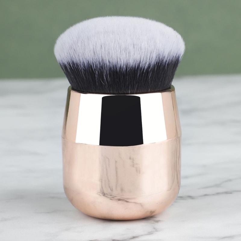 Kompaktowy pędzel kosmetyczny do podróży i codziennego użytku z syntetycznym włosiem Miękkie włókna Akcesoria do manicure i zdobienia paznokci