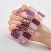 Pegatinas de Uñas de Cobertura Completa Esmalte de Uñas de Moda Decoración de Uñas Brillo Espumoso Autoadhesivas Manicura Diseñador Pegatina de Arte de Uñas