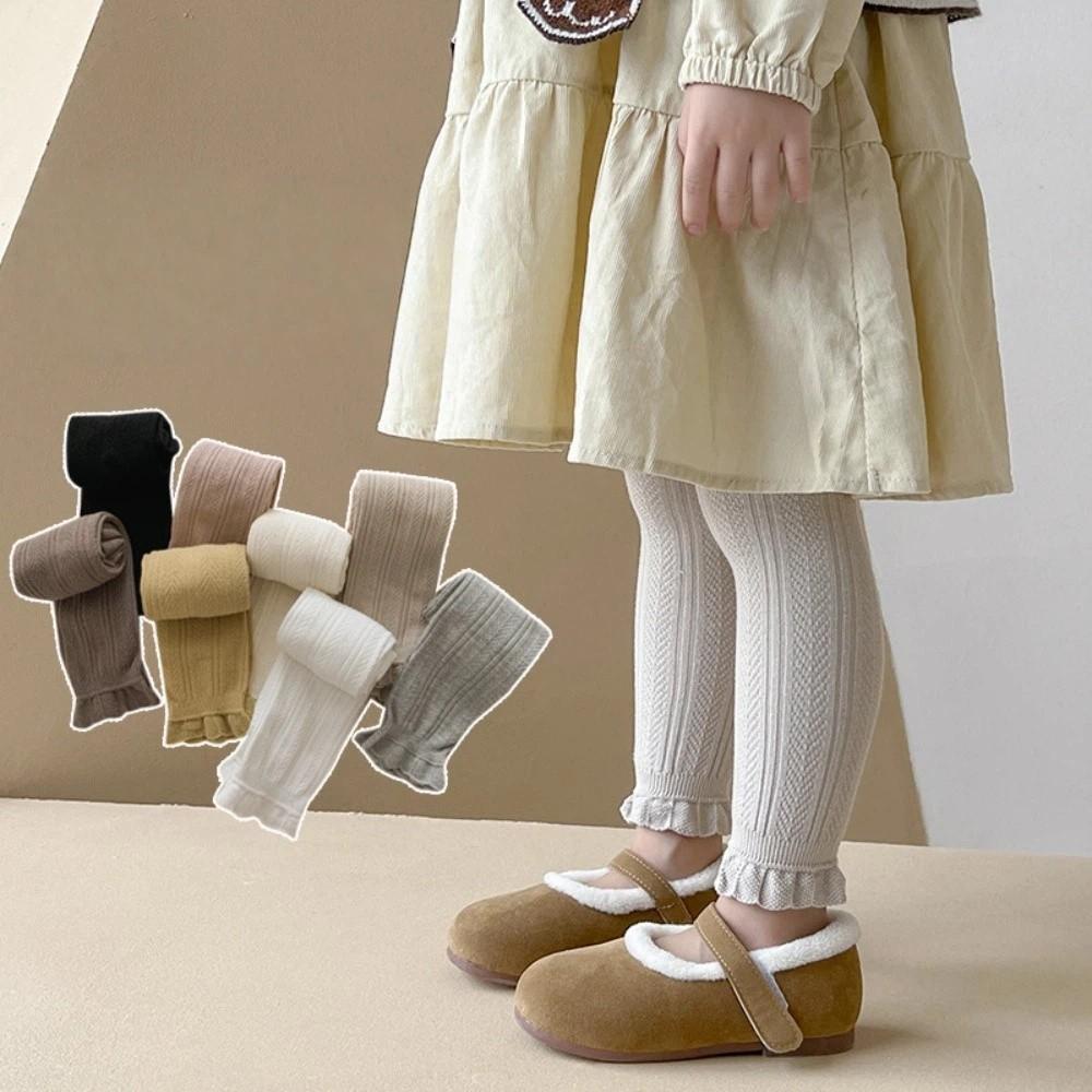 Tight-fitting Baby Legging Cotton Newborn Long Pants Socks Toddler Pantyhose  Girls 1-6 Years Old