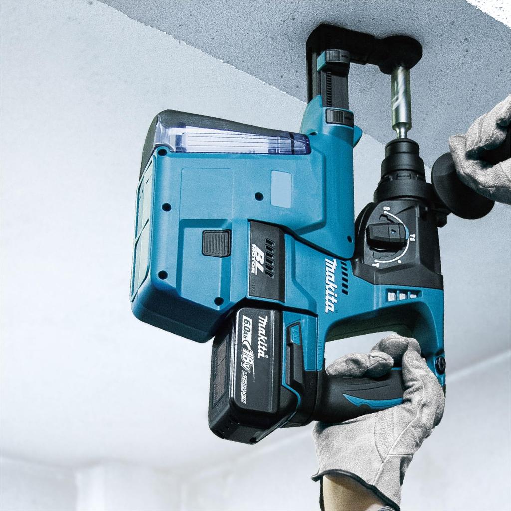 Makita 24mm dobíjecí vrtačka s příklepem 18V Prodává se včetně baterie/nabíječky HR244DZKV samostatně/pouzdro