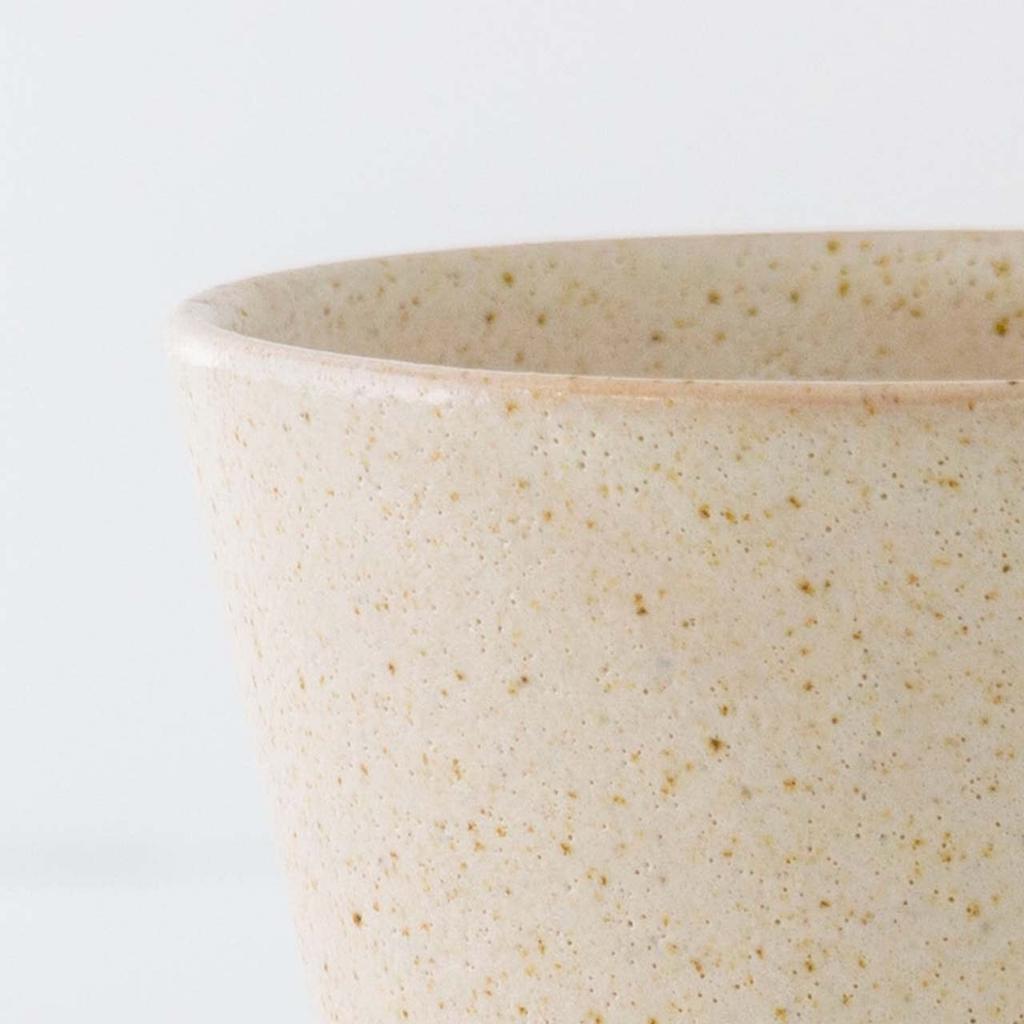Wired Beans Eternal Shigaraki Ware Wheat Beige 240ml Mug, Mug,