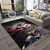 3D Cartoon UFO Robot Grendizer Anime Carpet Rug for Home Living Room Bedroom Sofa Doormat Decor,kids Area Rug Non-slip Floor Mat
