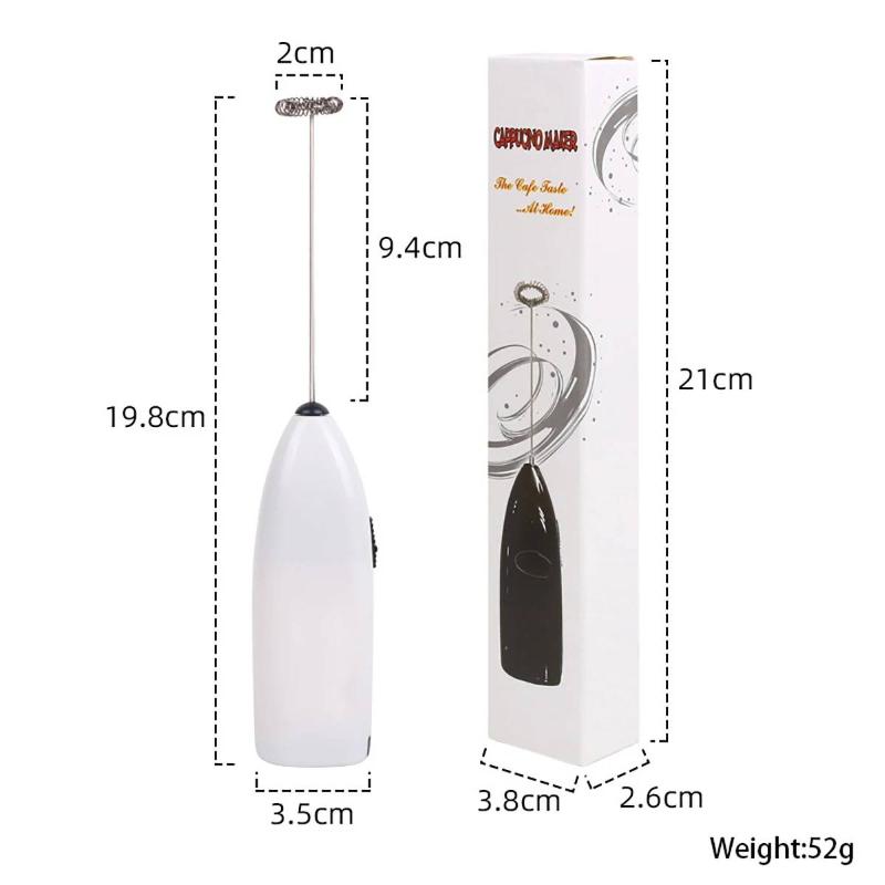 Portable Electric Handheld Mixer High Speed Ergonomic Handle 5 Speed Settings for Home Baking Cake Cream Egg Whisking чёрный