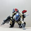 Figurka Akcji Klocki Model Mech Wojownik z Załogą Figurka z Klocków Robot Żołnierz Zabawki do Składania Dla Dzieci