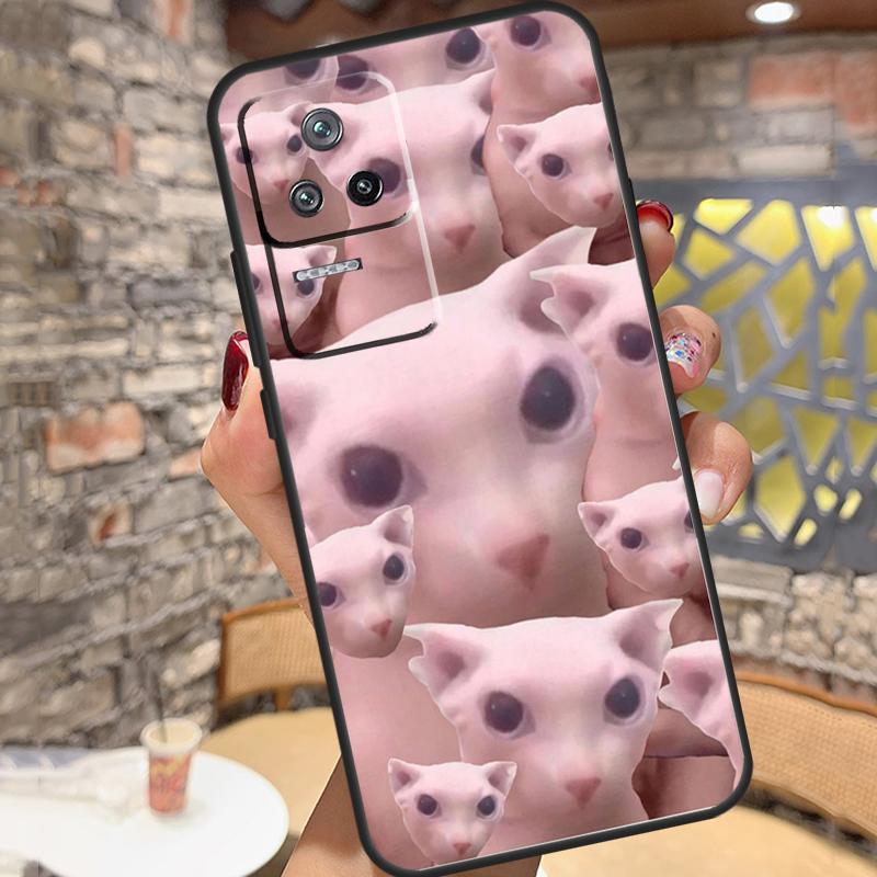 Sphynx Sphinx Cat Case For Xiaomi 15 Ultra 13 14 11T 12T 13T 14T Pro POCO X7 X3 X5 X6 Pro M6 F5 F6 Pro Cover