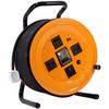 220V Wild Leopard Mobile Cable Reel: Empty Tray for 2/3 Core, 1.5/2.5mm, 30/50/100m