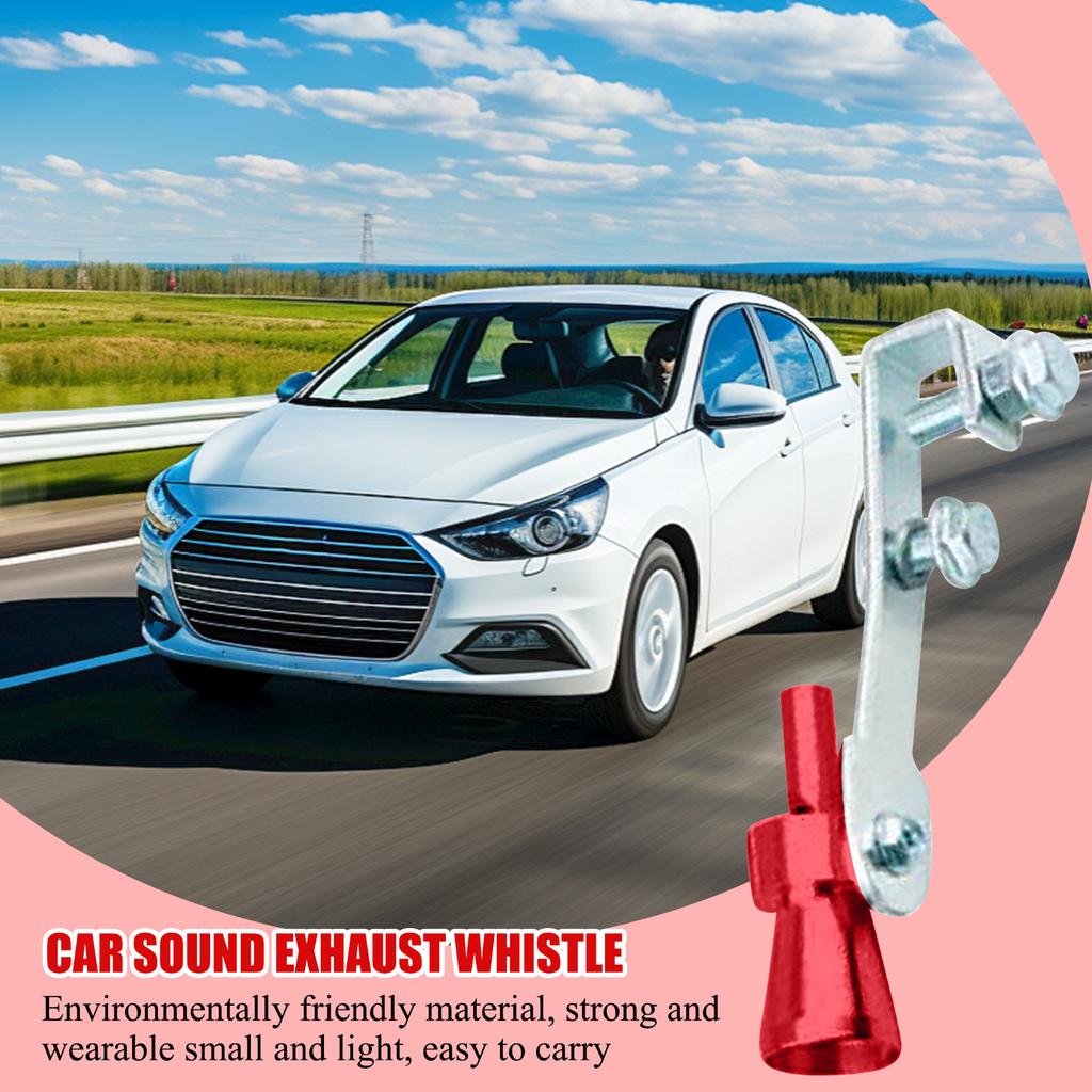 Modified Exhaust Non- Sound Simulator Motorcycle Exhaust Tip Turbine Whistle Car Exhaust Sound Generator Size S