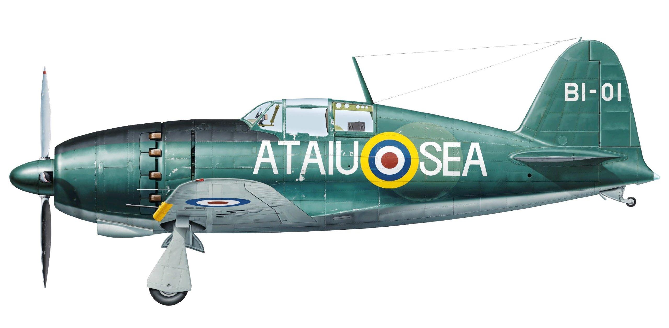 

Hasegawa Raiden Type 21 Allied Captured Machine 1/48