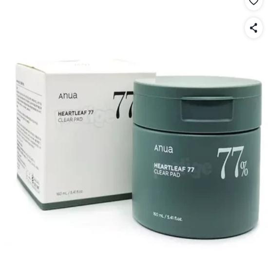 

ANUA Heartleaf 77% Clear Pad 70sheets 160ml