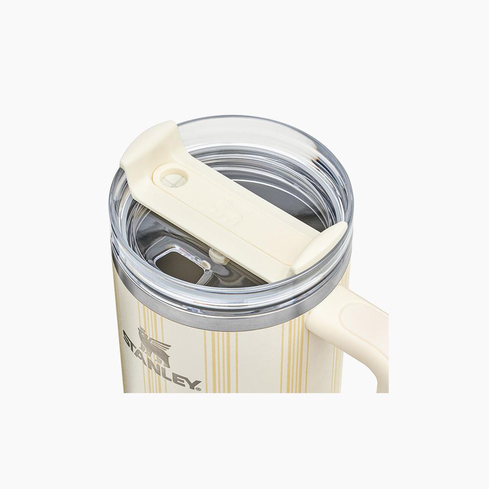 STANLEY Quencher H2.0 FlowState Tumbler 887ml, Picnic Stripe - Cream