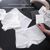 Women's New Spring and Summer Lace Pure Cotton 10A Class Antibacterial Crotch Flat Angle Underwear