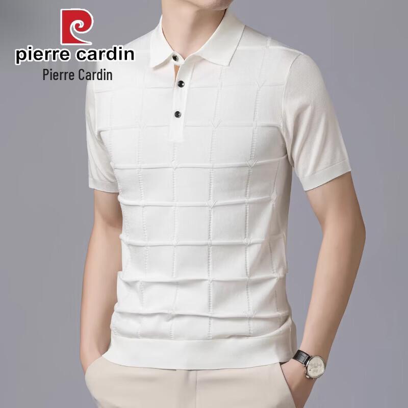

Pierre Cardin Men s Mulberry Silk Blend Polo T-Shirt XL