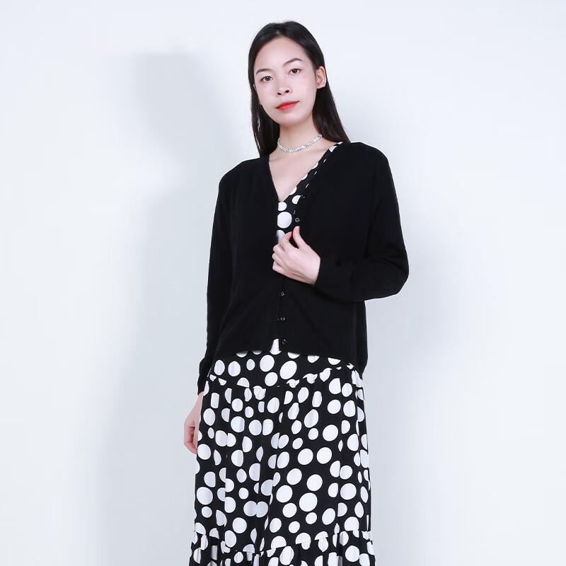 Anlom Women's Wool Long Sleeve Knitted Cardigan