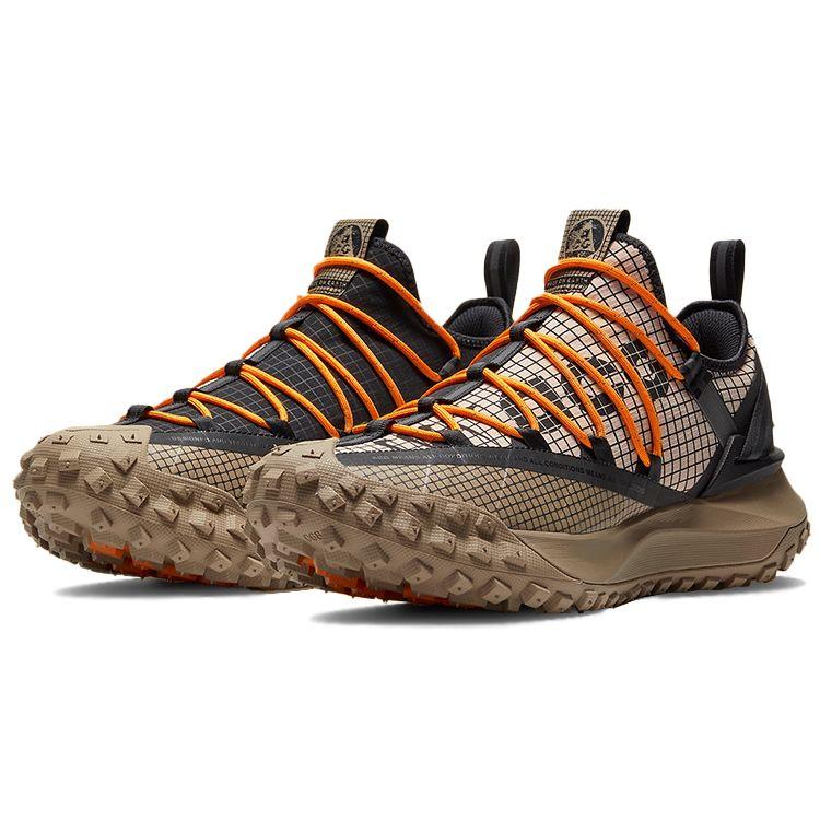 Nike ACG Mountain Fly Low Fossil Stone Unisex Sneakers Tan Black DA5424-200
