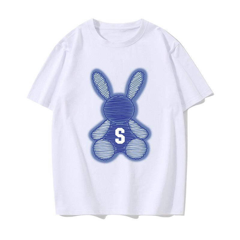 Short-Sleeved T-shirt Men's Summer Clothing New Half Sleeve Fashion Brand Trend T-shirt Loose Top Wear Men's Clothing