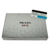 Used PRADA Long wallet - 1M0506 Gray Round zipper Leather