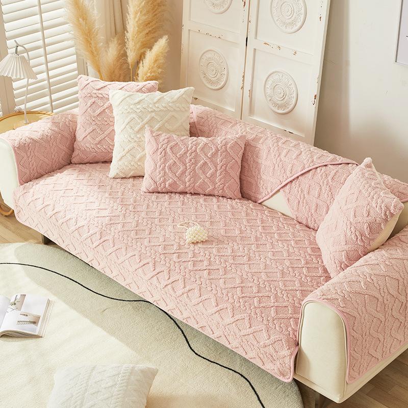 

Шу хлопковая бархатная утепленная подушка для дивана, зимняя противоскользящая крышка для дивана, полотенце из палисандра, подушки для сиденья дивана, полный комплект, тканевый чехол 70*70cm