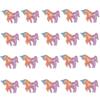 20Pcs Colorful Animal Appliques Sequins Animal Sewing on Fabric Appliques For Jackets Jeans Backpacksat Clothing