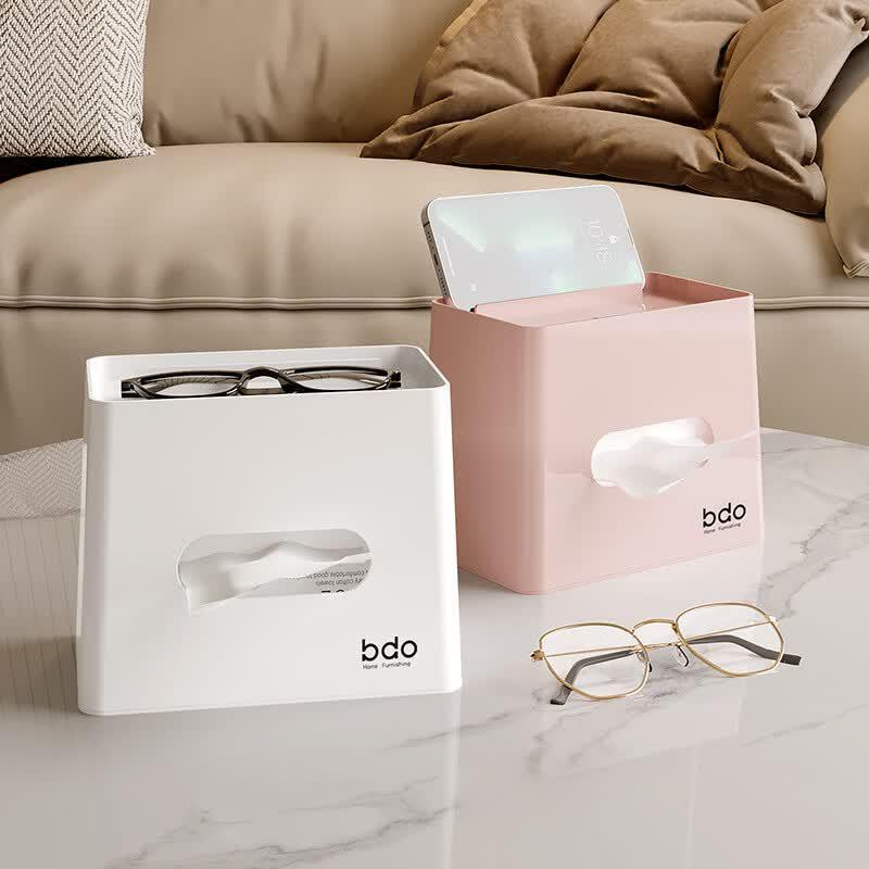 JOINT Lifting Tissue Box & Remote Storage (2-Pack)