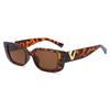 Sunglasses Square Glasses White Frame Fashion Korean Version Sunglasses Women
