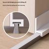 Strong Flexible TPE Material Door Bottom Seal Resistant To Wear & Tear 30/52mm for Long Service Quiet Home Environment