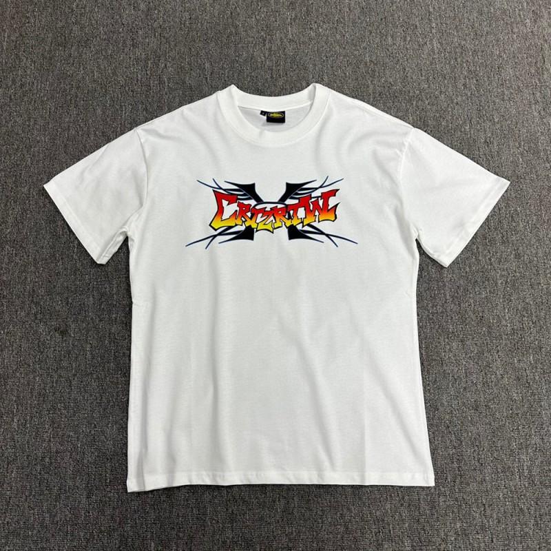 Unisex Streetwear Oversized Cotton Tee With Geometric Print Loose Fit Short Sleeve T-Shirt Men Women