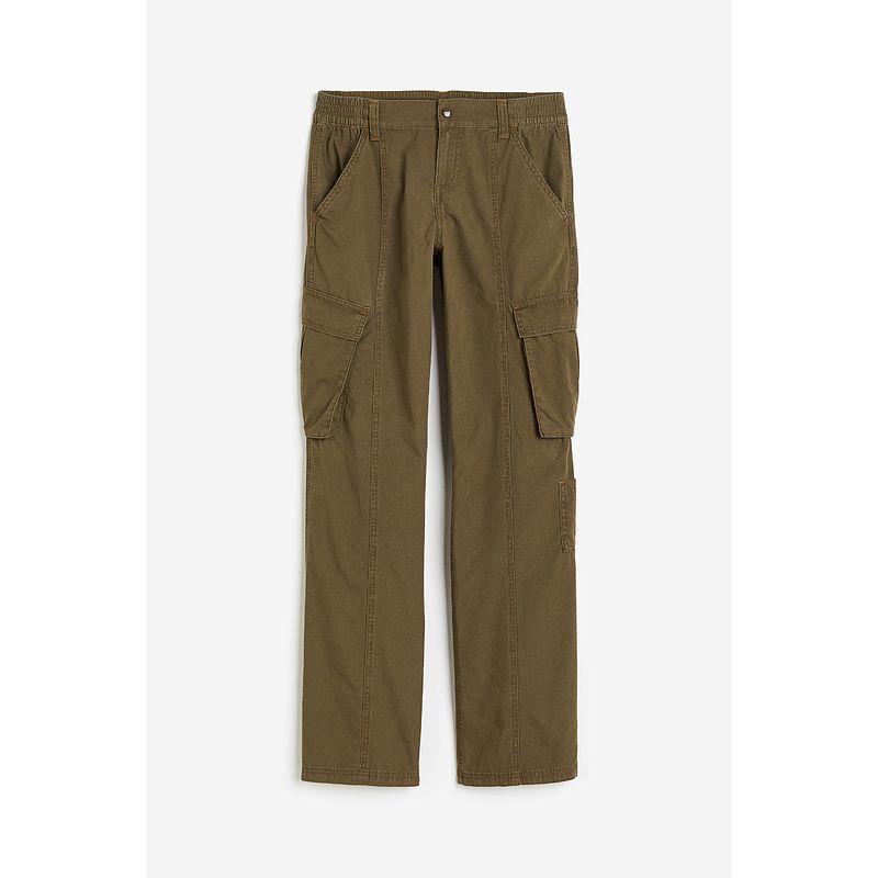 

HM Women s Clothes Casual Pants Autumn Function Sexy Sweet Cool Cargo Pants Loose Slim Looking Casual Straight Pants 1083344