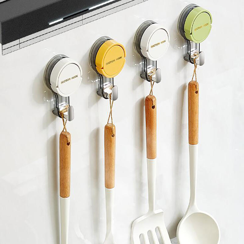 Opakovaně použitelné přísavky Věšáky na župan a ručník Velká nosnost Nástěnné univerzální háčky bez vrtání do koupelny, kuchyně, na okna