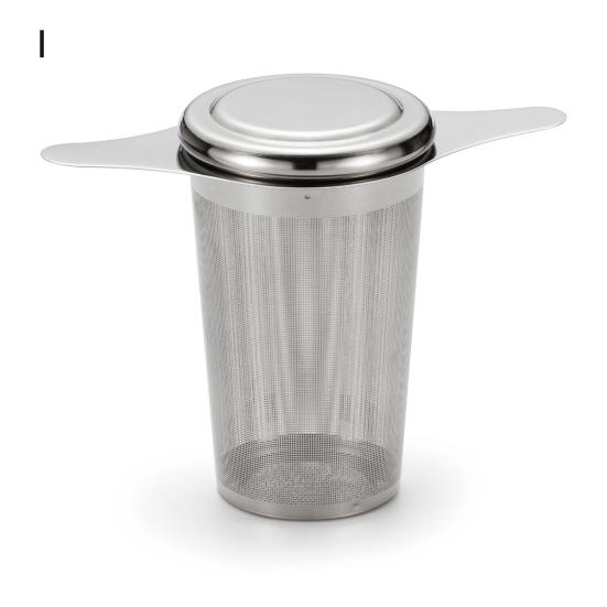 Tea Infuser with Handle Fine Mesh Reusable Anti-rust Household Tea Shop Handheld Tea Leaf  Strainer for Kitchen