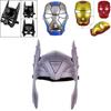 Plastic Thor Helmet Mask For Adult Unisex Halloween Masquerade Parties**