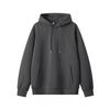 Hooded Sweater Men's Autumn New Cotton Solid Color Loose Shoulder Versatile Textured Top